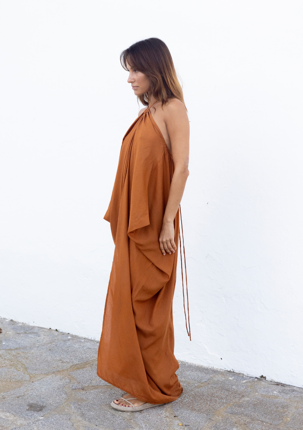 MAILA KAFTAN- GOLD FLAME