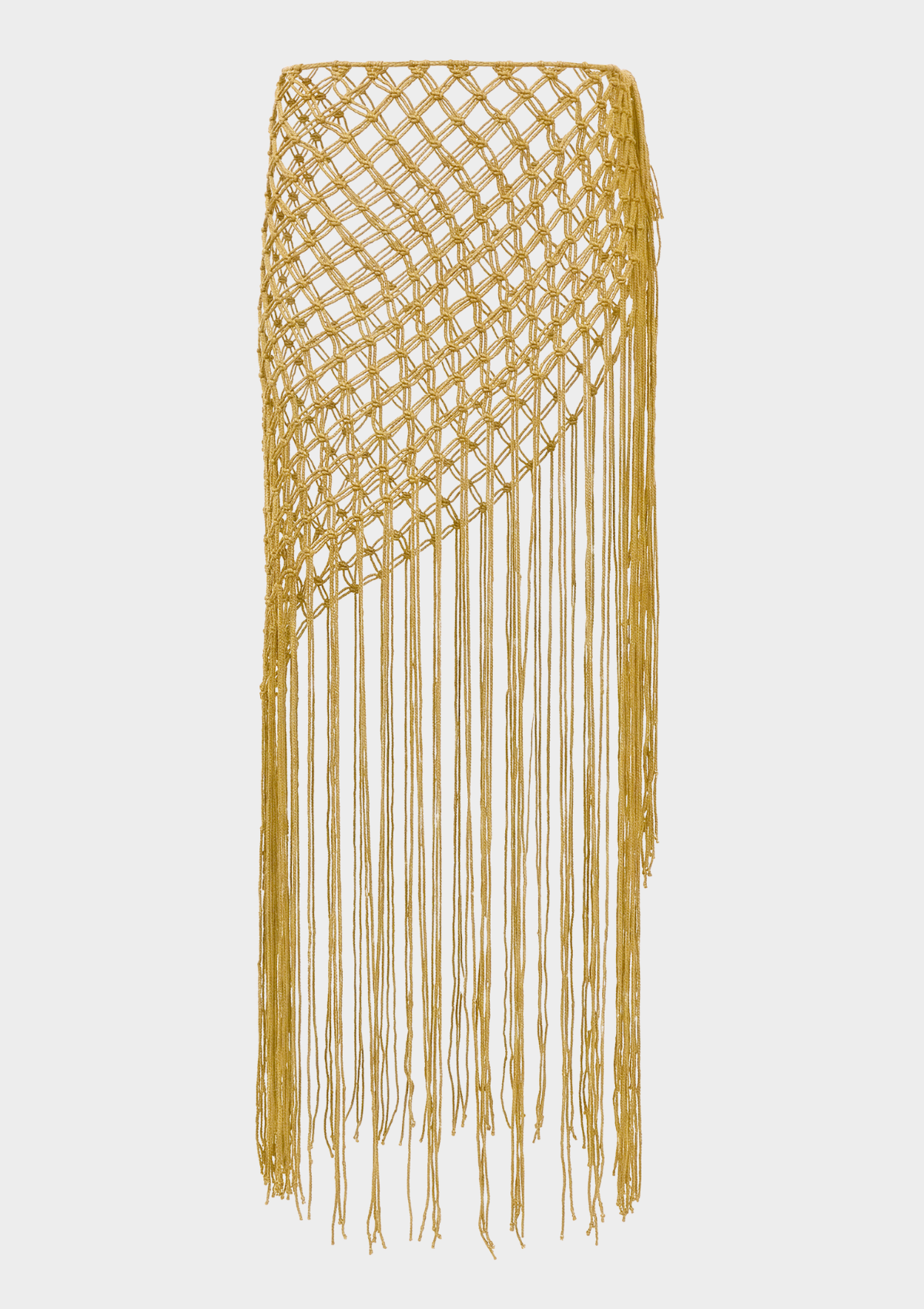 MACRAME WRAP SKIRT- HEMP