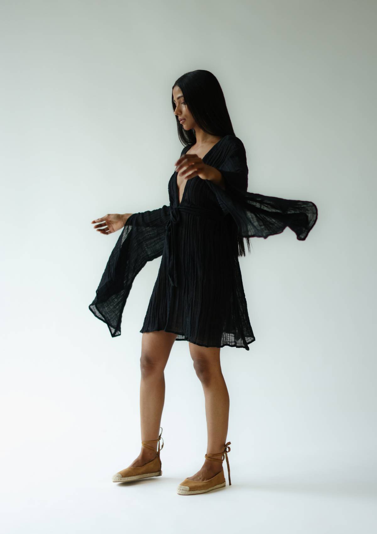 MINIVESTIDO SAYDA - NEGRO
