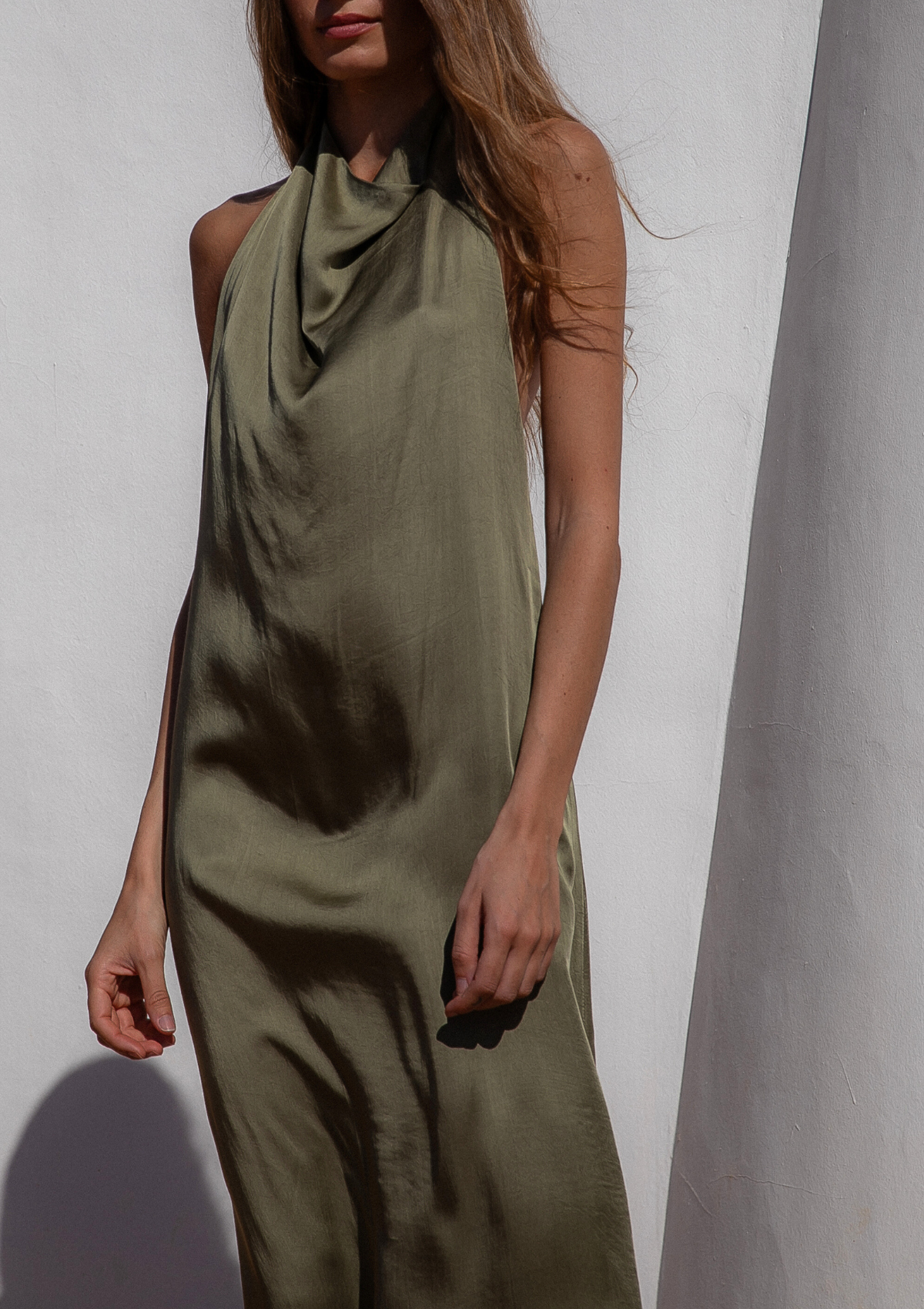 VESTIDO ZARAIA - OLIVA