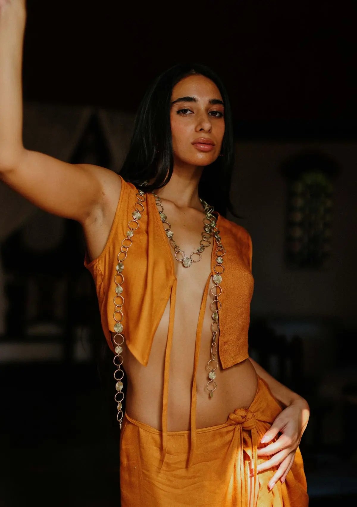 ANZU TOP- INCA GOLD