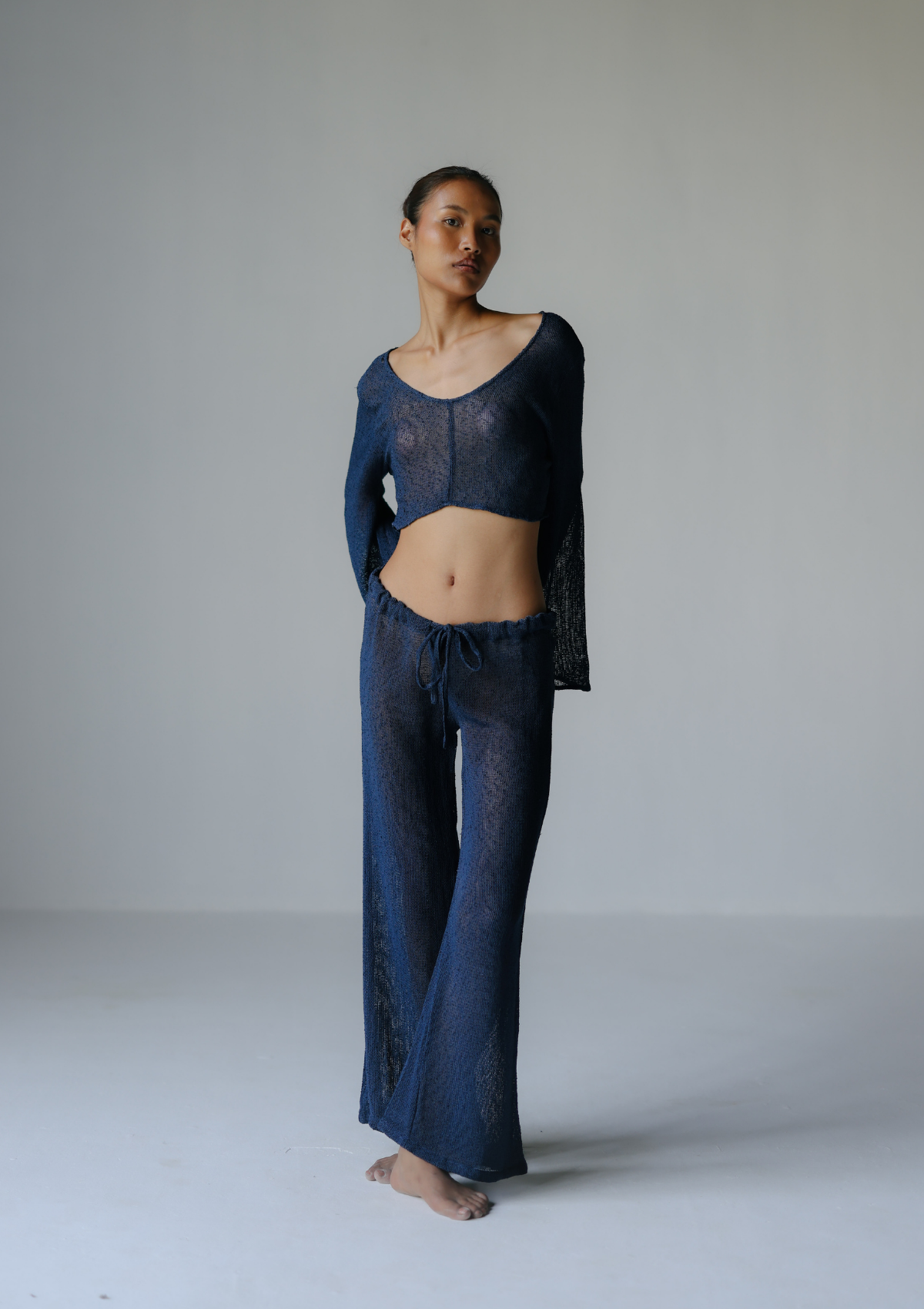 RORY TROUSERS- BLUE WING TEAL