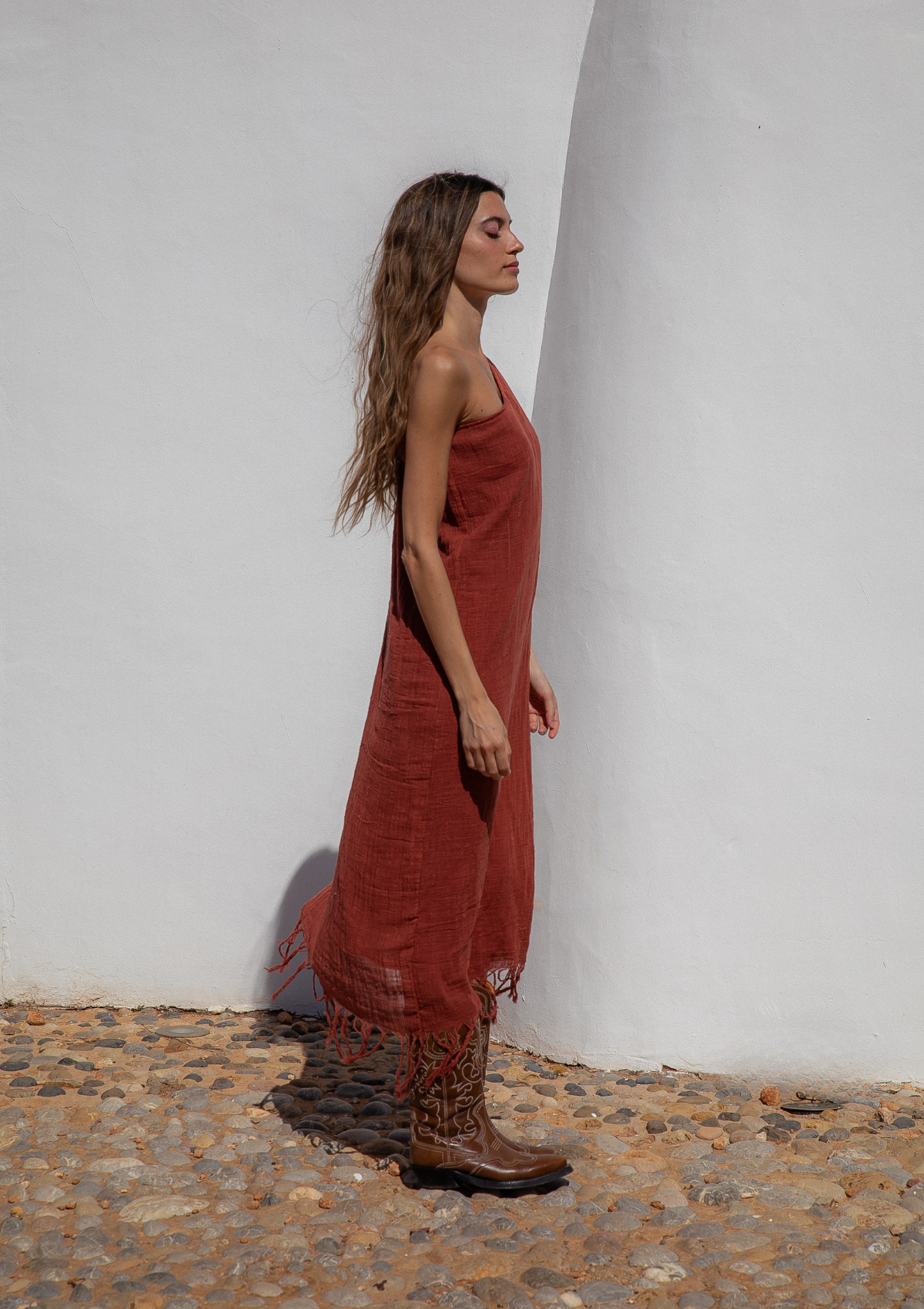 NARAYA DRESS- BAKED CLAY