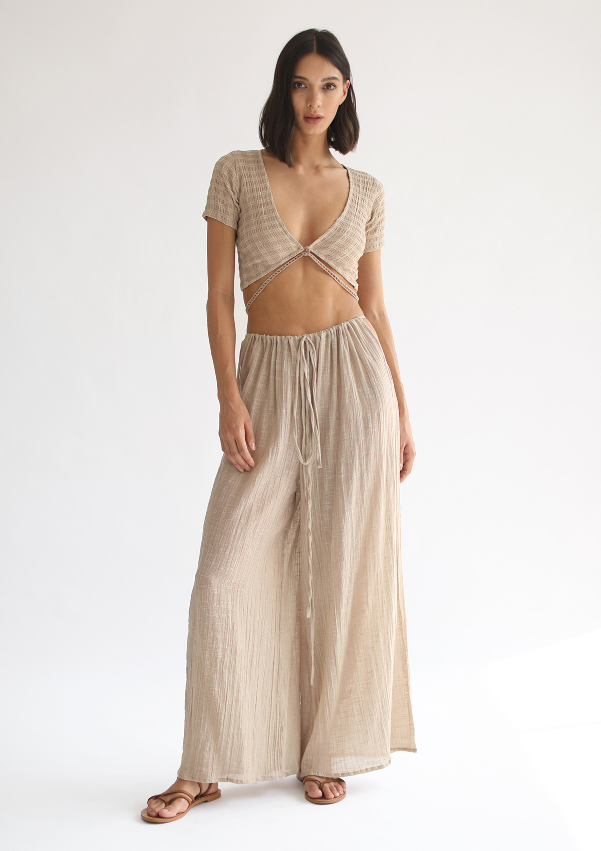 AMIRA SUSPENDERS - GRAY