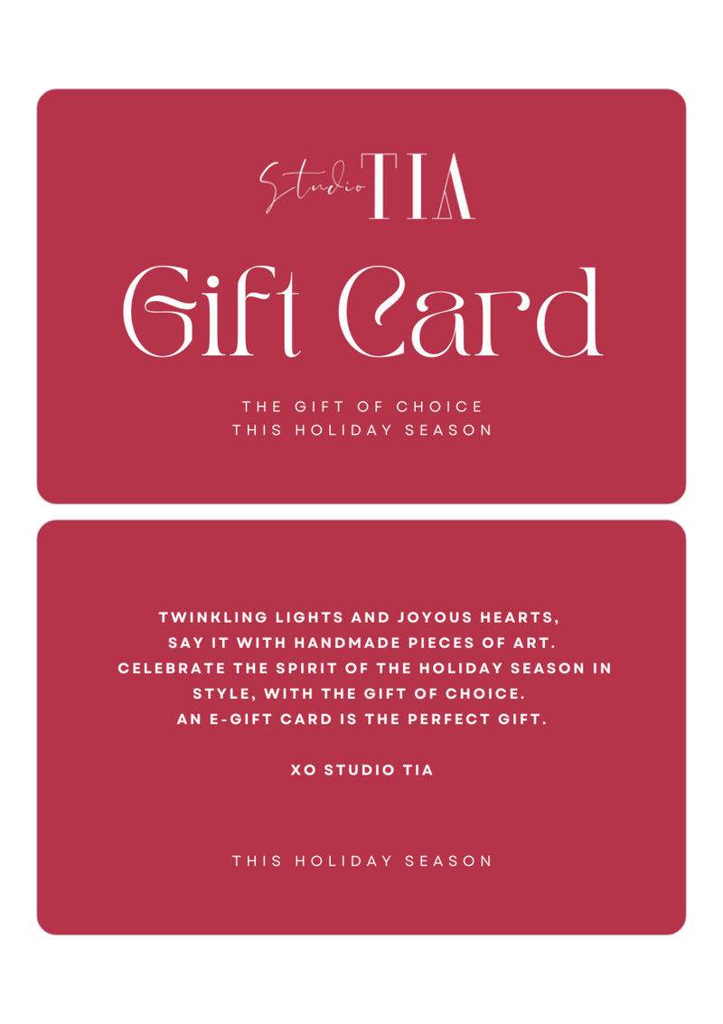 HOLIDAY E-GIFT CARDS