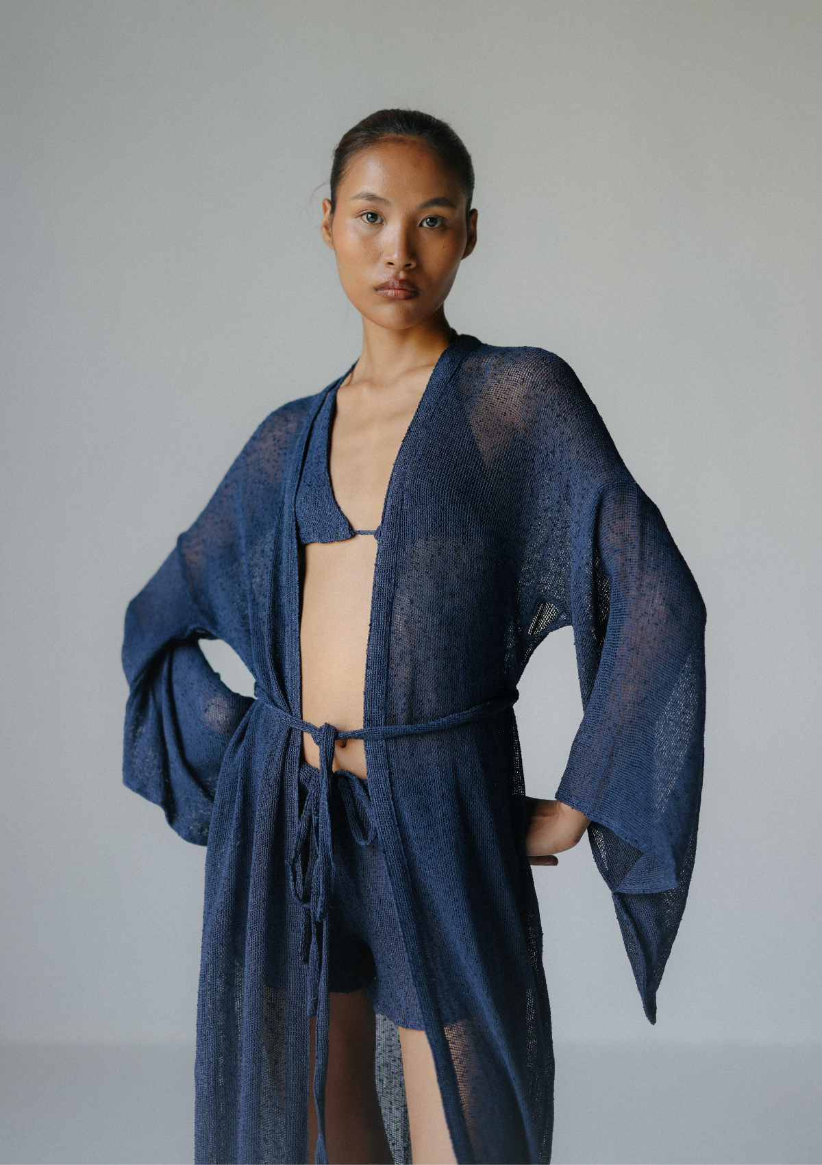 KORA KIMONO- BLUE WING TEAL