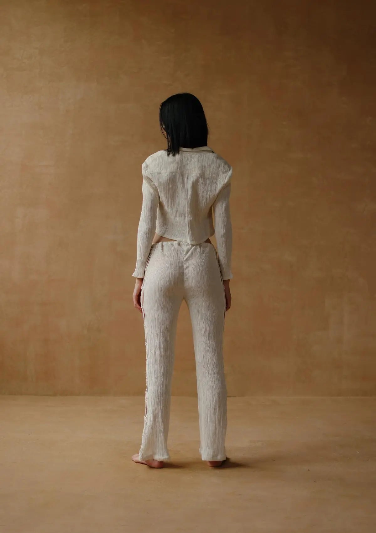 AYLA MAKRMEE-SHIRT – NATUR