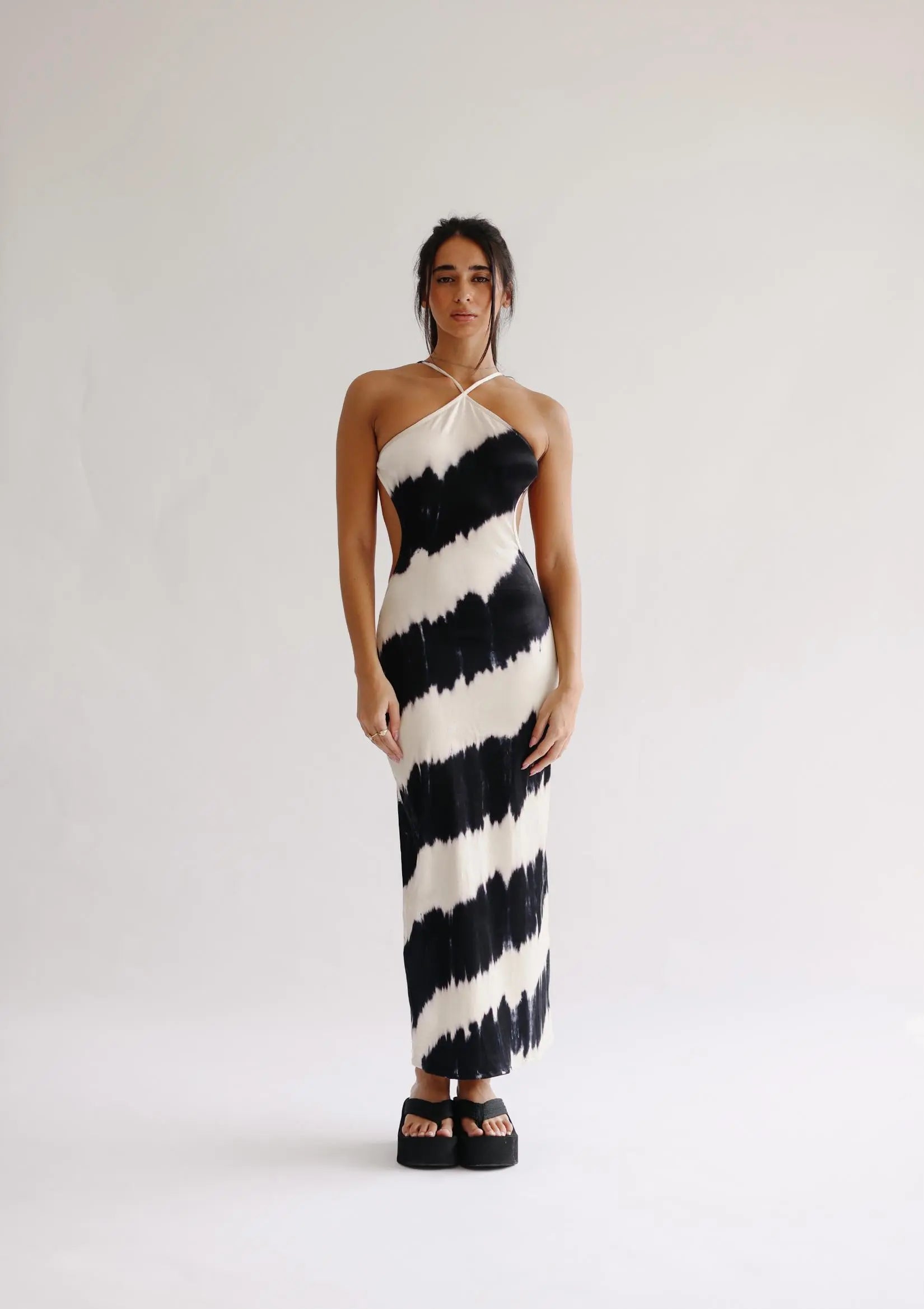 JAYLA KLEID - STREIFEN