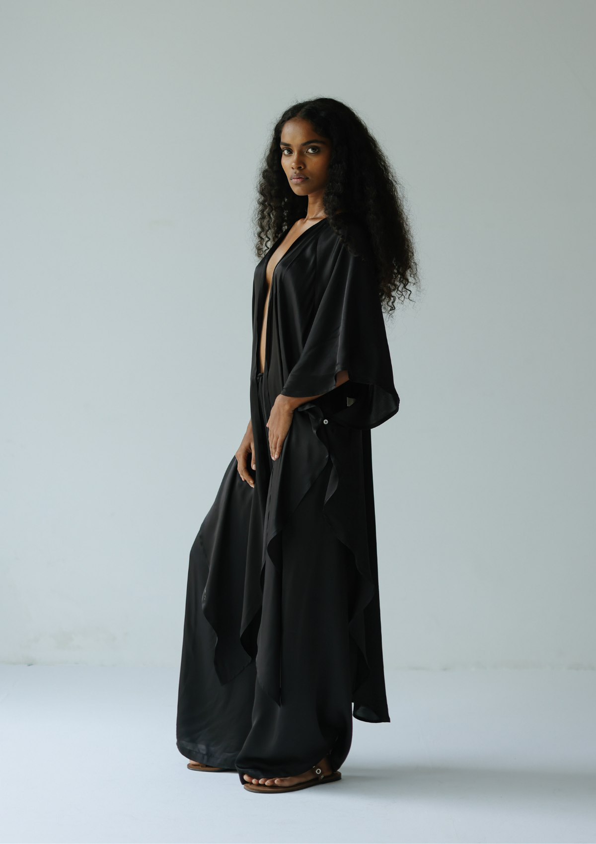 KARLA CAPE - BLACK
