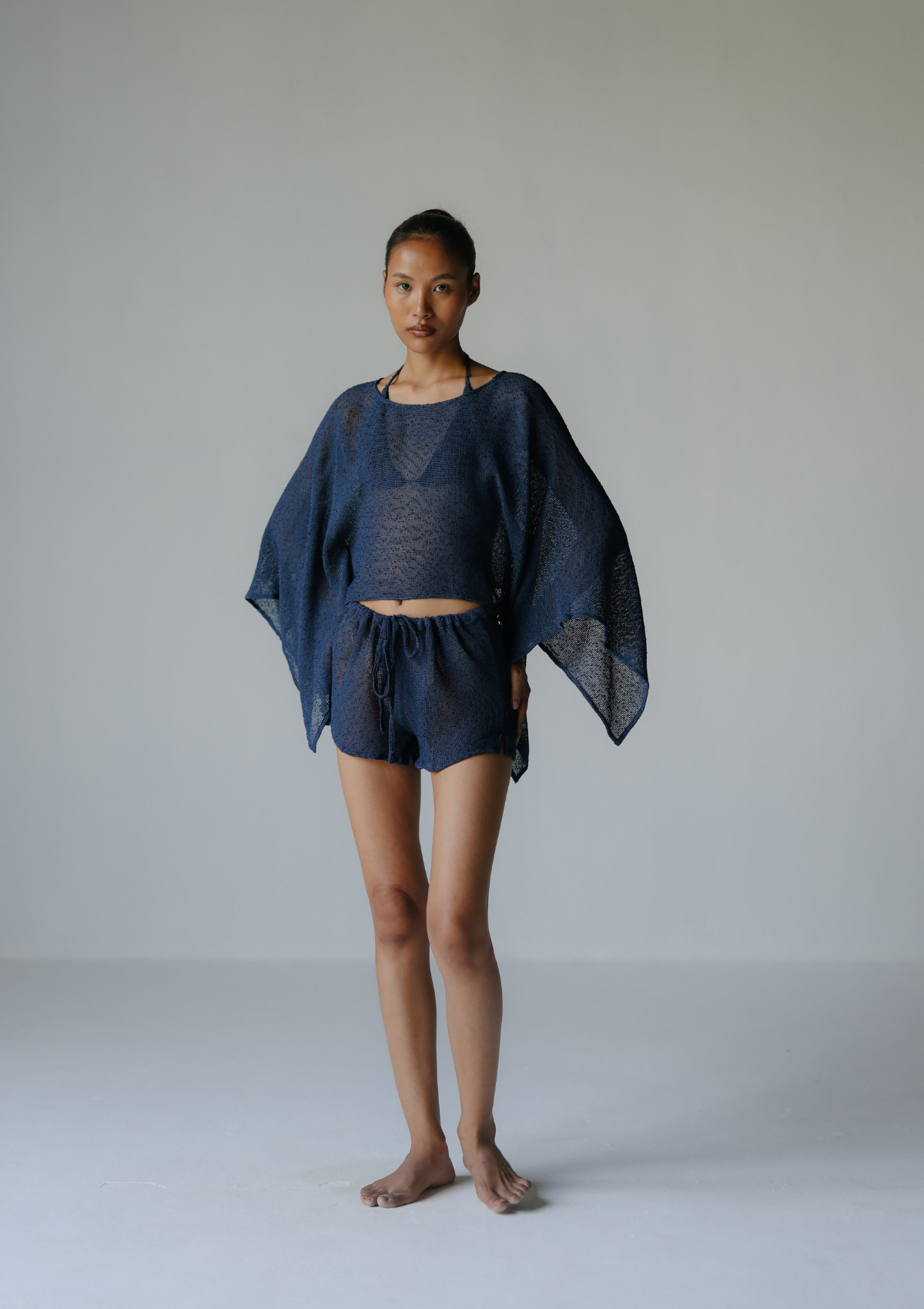 KAIDA TOP- BLUE WING TEAL