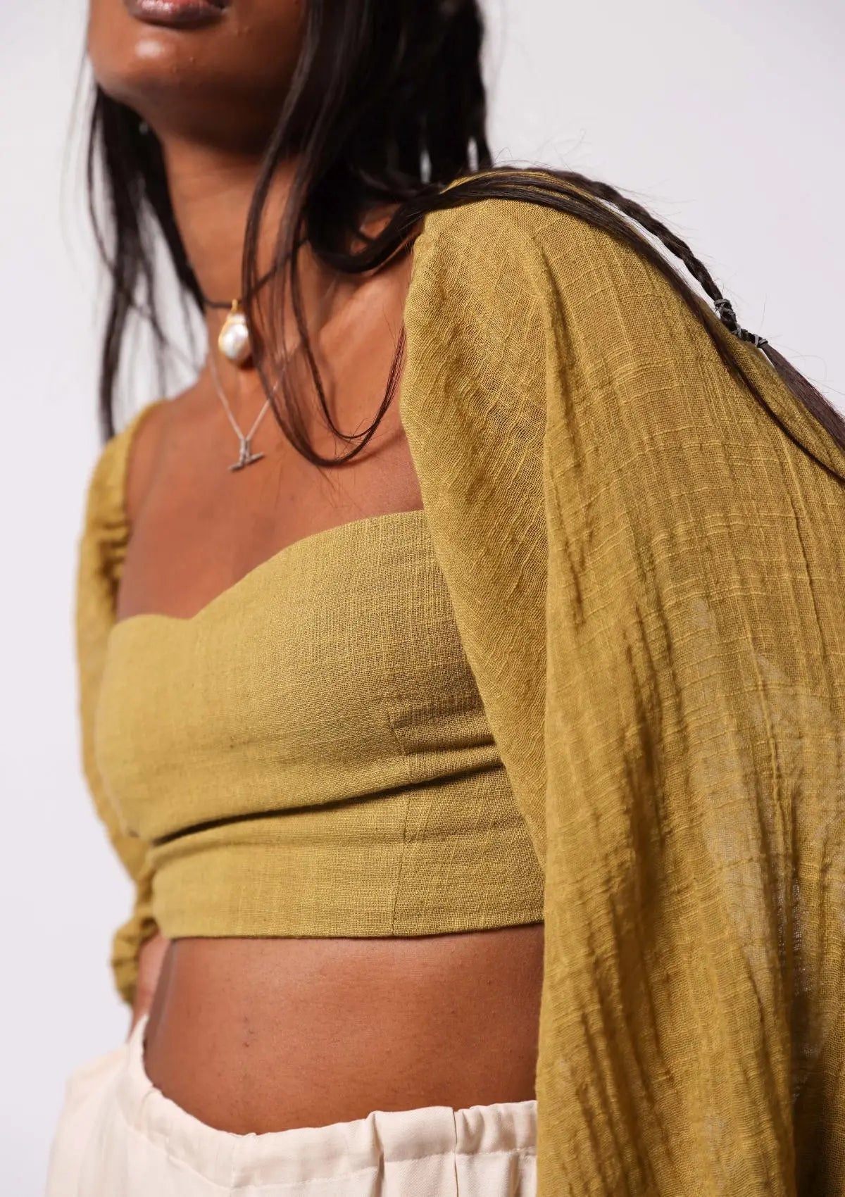 AVERY TOP - OLIVE OIL Studio Tia