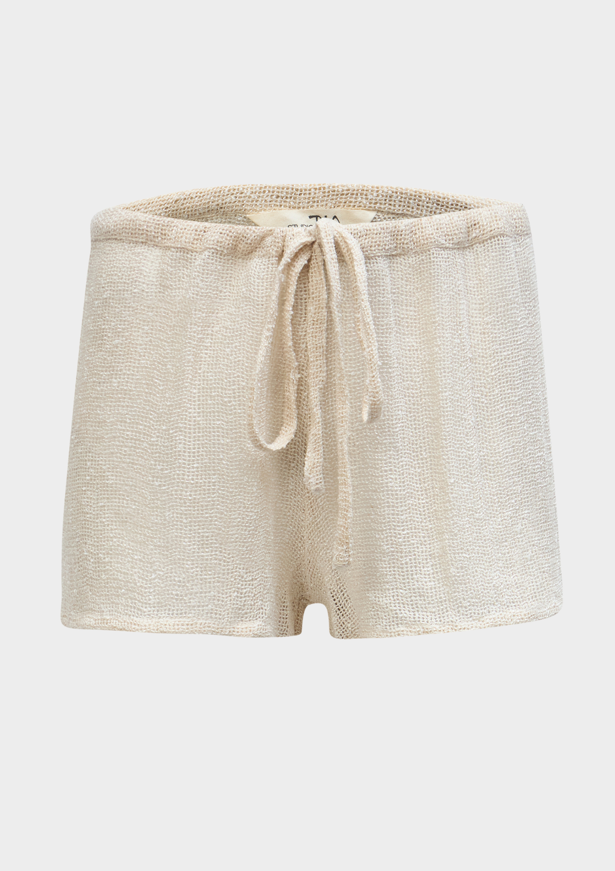MESH SHORTS- NATURAL