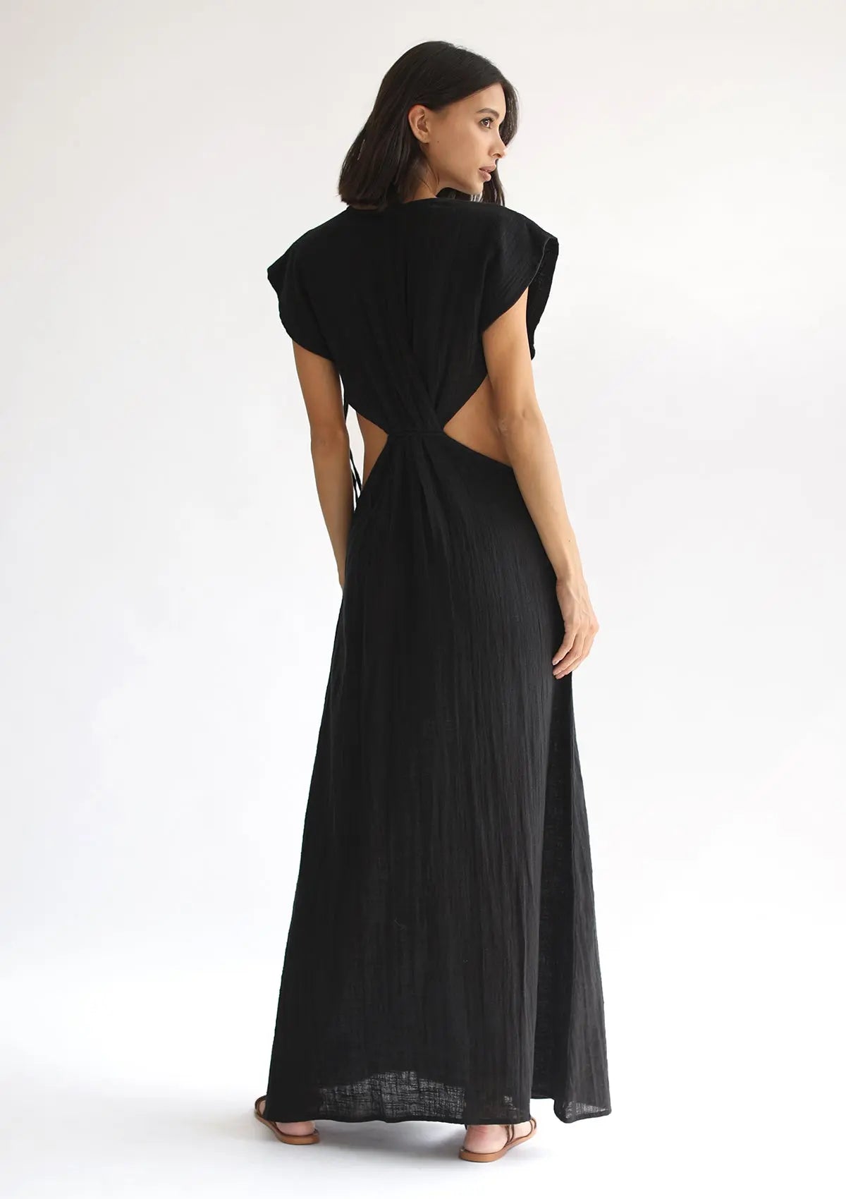 CLEO DRESS - BLACK - Studio Tia
