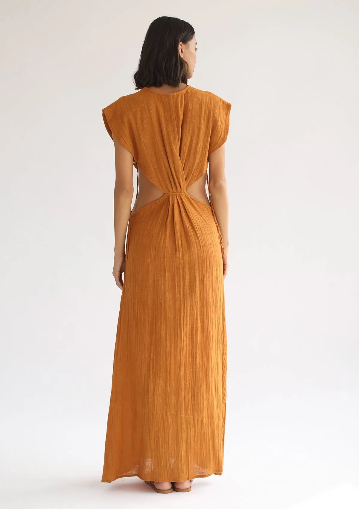 CLEO DRESS - INCA GOLD - Studio Tia