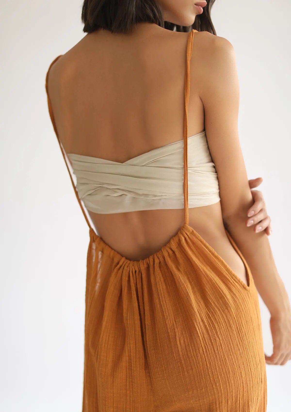 AMIRA SUSPENDERS - INCA GOLD - Studio Tia