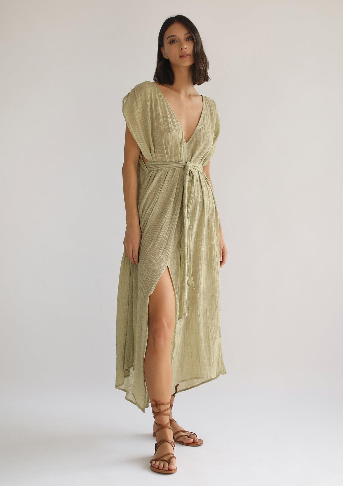 CAFTÁN ARES - PISTACHO