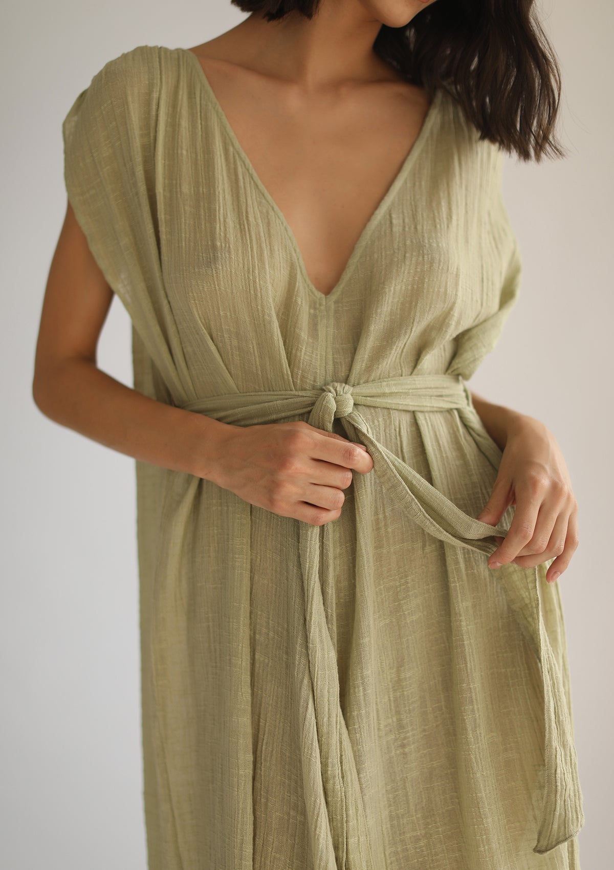 CAFTÁN ARES - PISTACHO