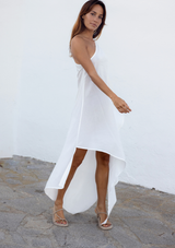 AIKO DRESS- WHITE