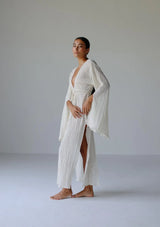 SIA KAFTAN DRESS - NATURAL