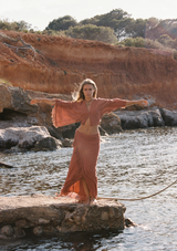 NARAYA DRESS- BAKED CLAY