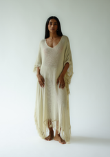 MESH KAFTAN - NATURAL