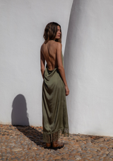 ZARAIA DRESS- OLIVE