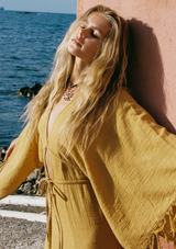 ELARA DRESS- INCA GOLD