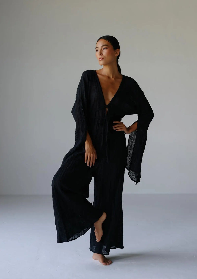 SHANTI JUMPSUIT- BLACK