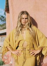 ELARA DRESS- INCA GOLD