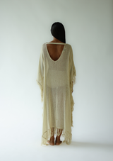 MESH KAFTAN - NATURAL