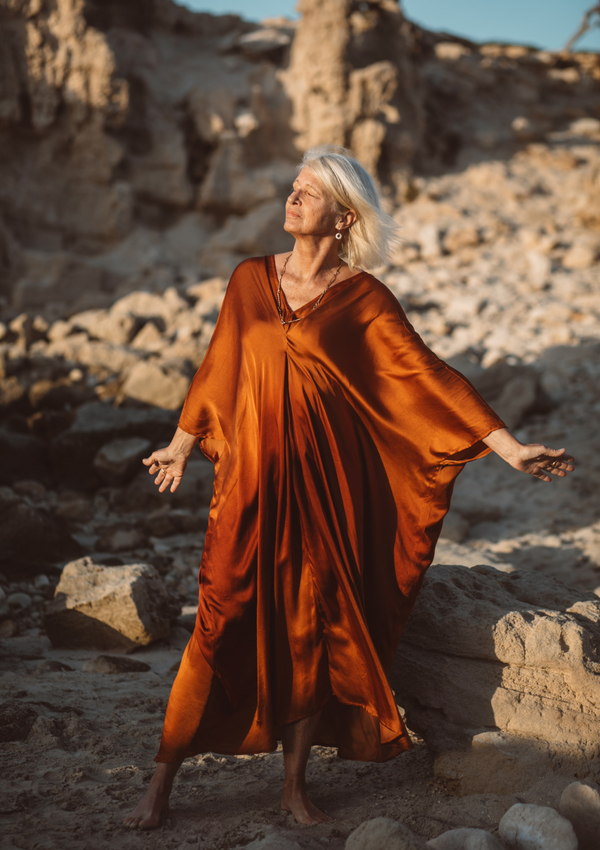 SUDI KAFTAN - COPPER OMBRE