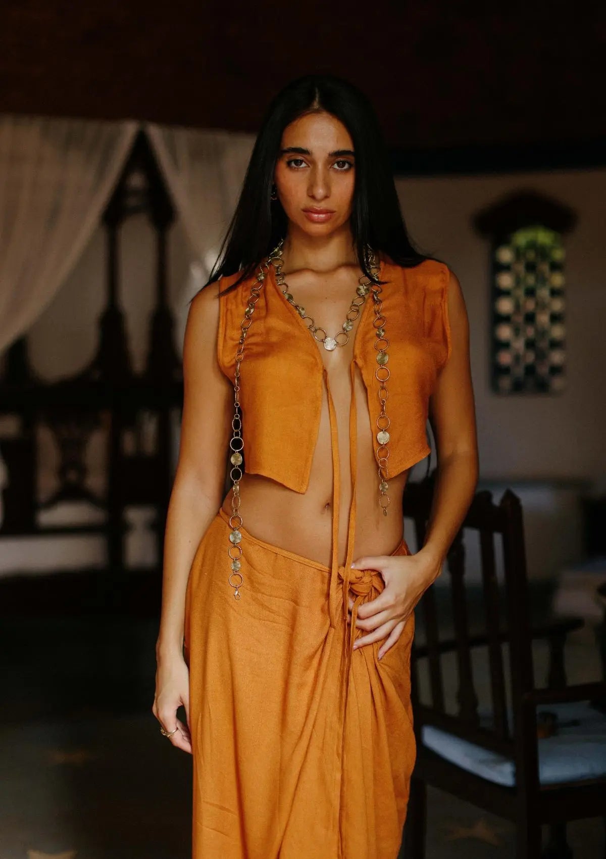 ANZU TOP- INCA GOLD
