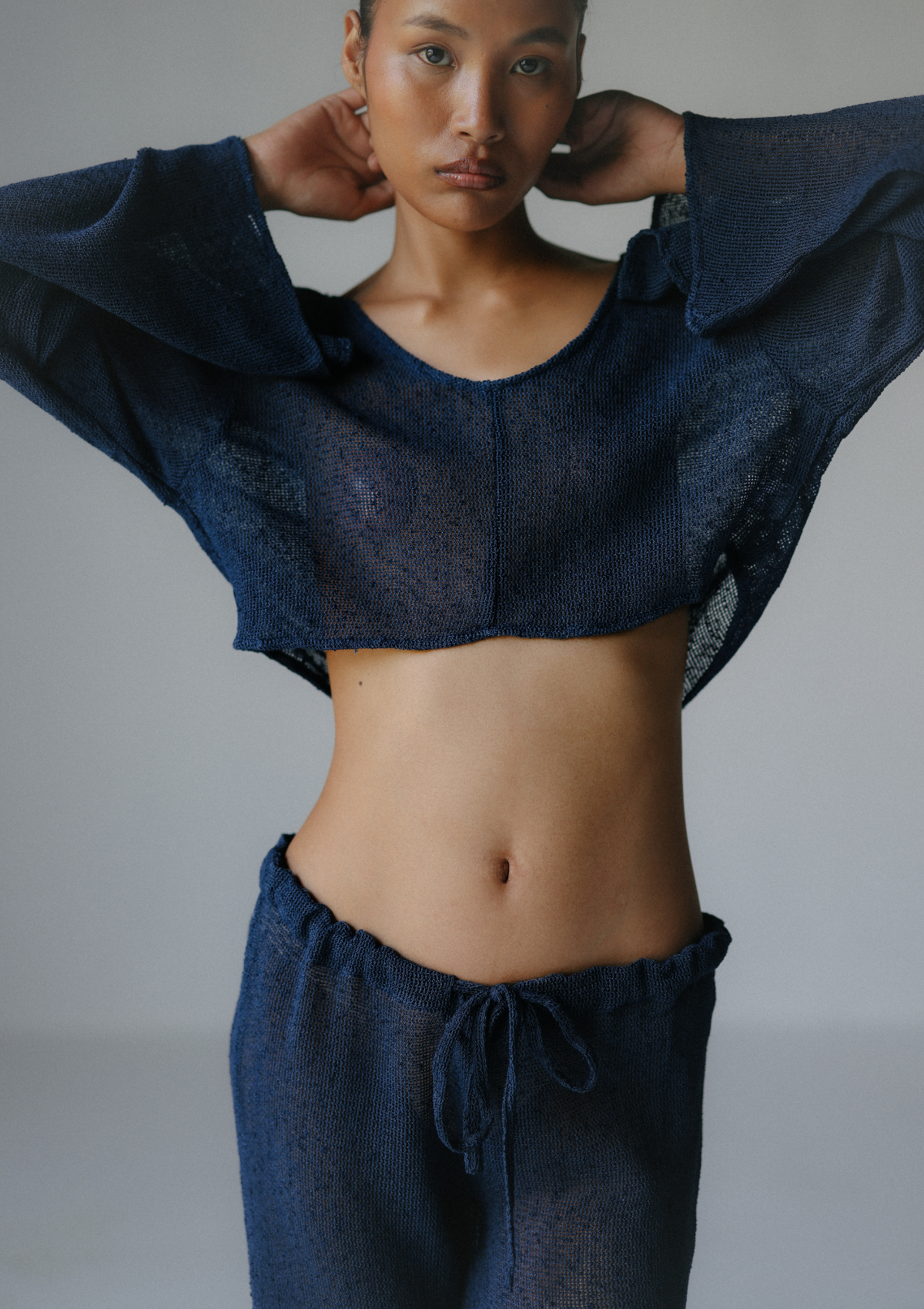 VEDA CROP TOP - BLUE WING TEAL