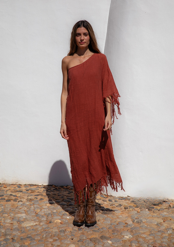 NARAYA DRESS- BAKED CLAY