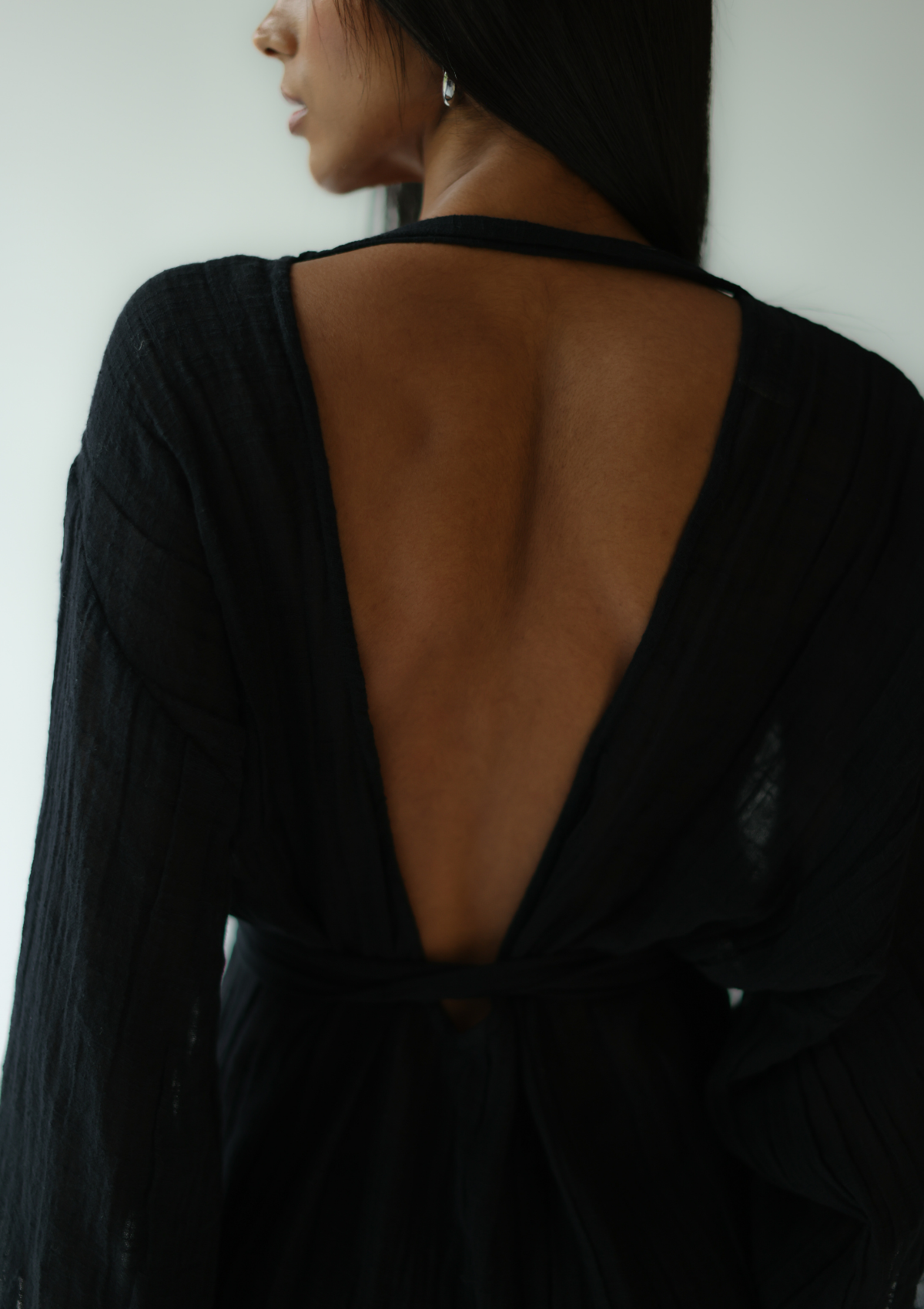 VESTIDO TÚNICA SIA - NEGRO