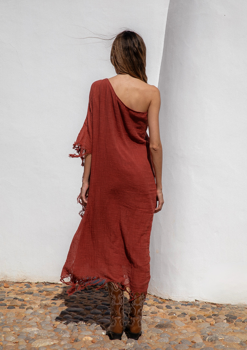 NARAYA DRESS- BAKED CLAY