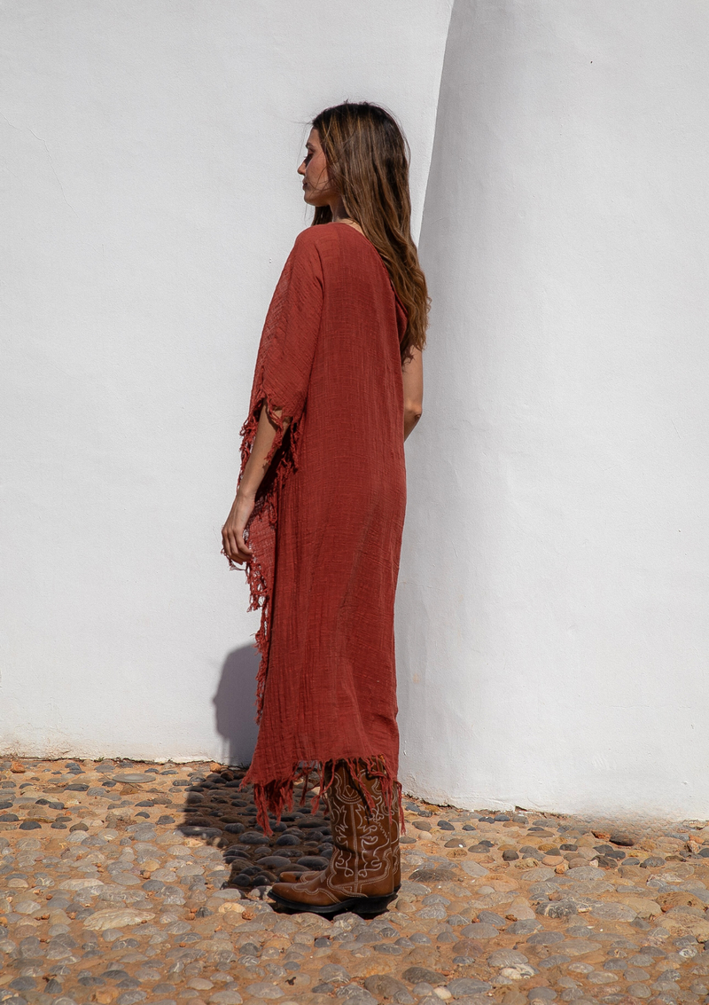 NARAYA DRESS- BAKED CLAY