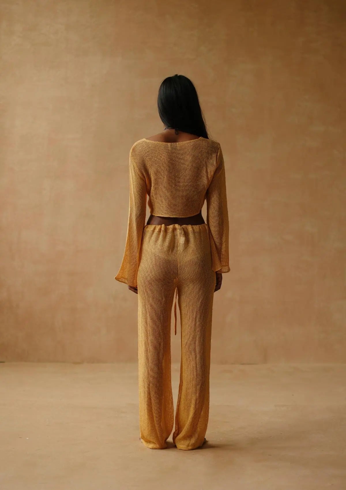 PANTALONES RORY - DAMASCO DORADO