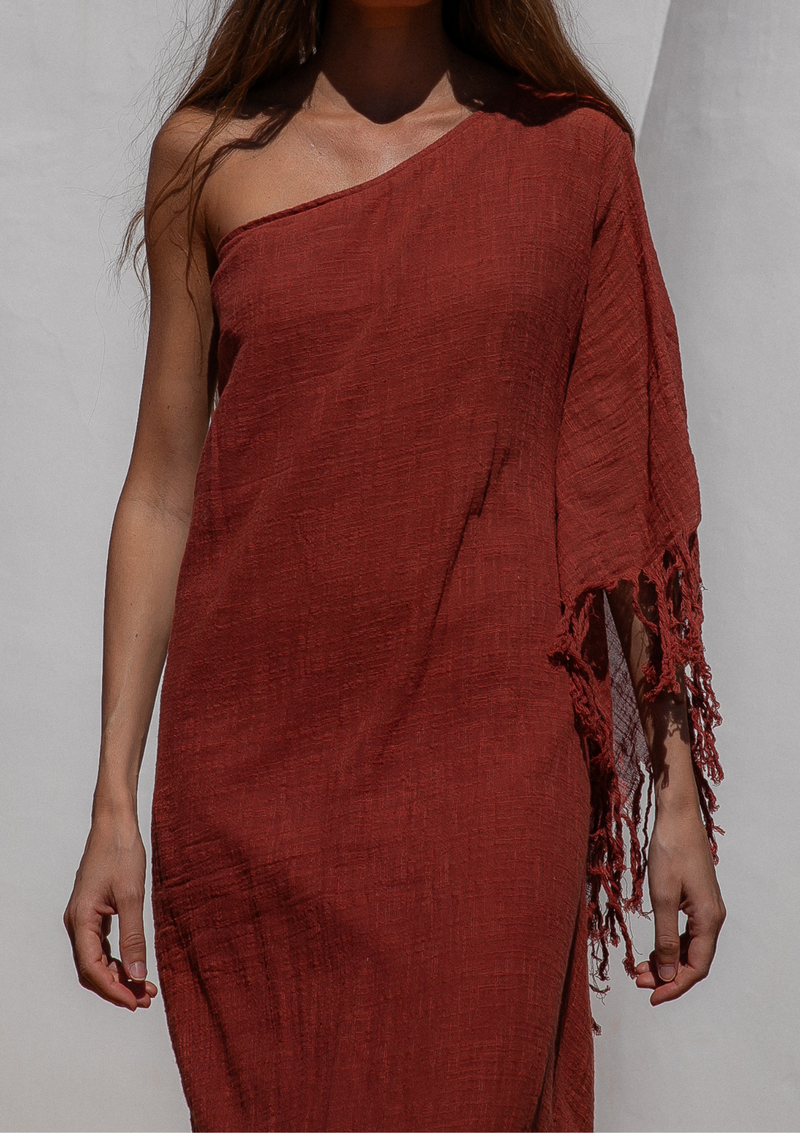 NARAYA DRESS- BAKED CLAY