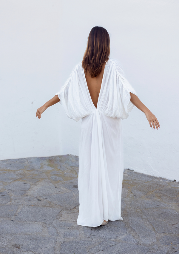 SOLEIL DRESS - WHITE