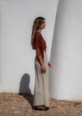 KAIDA TOP- BAKED CLAY
