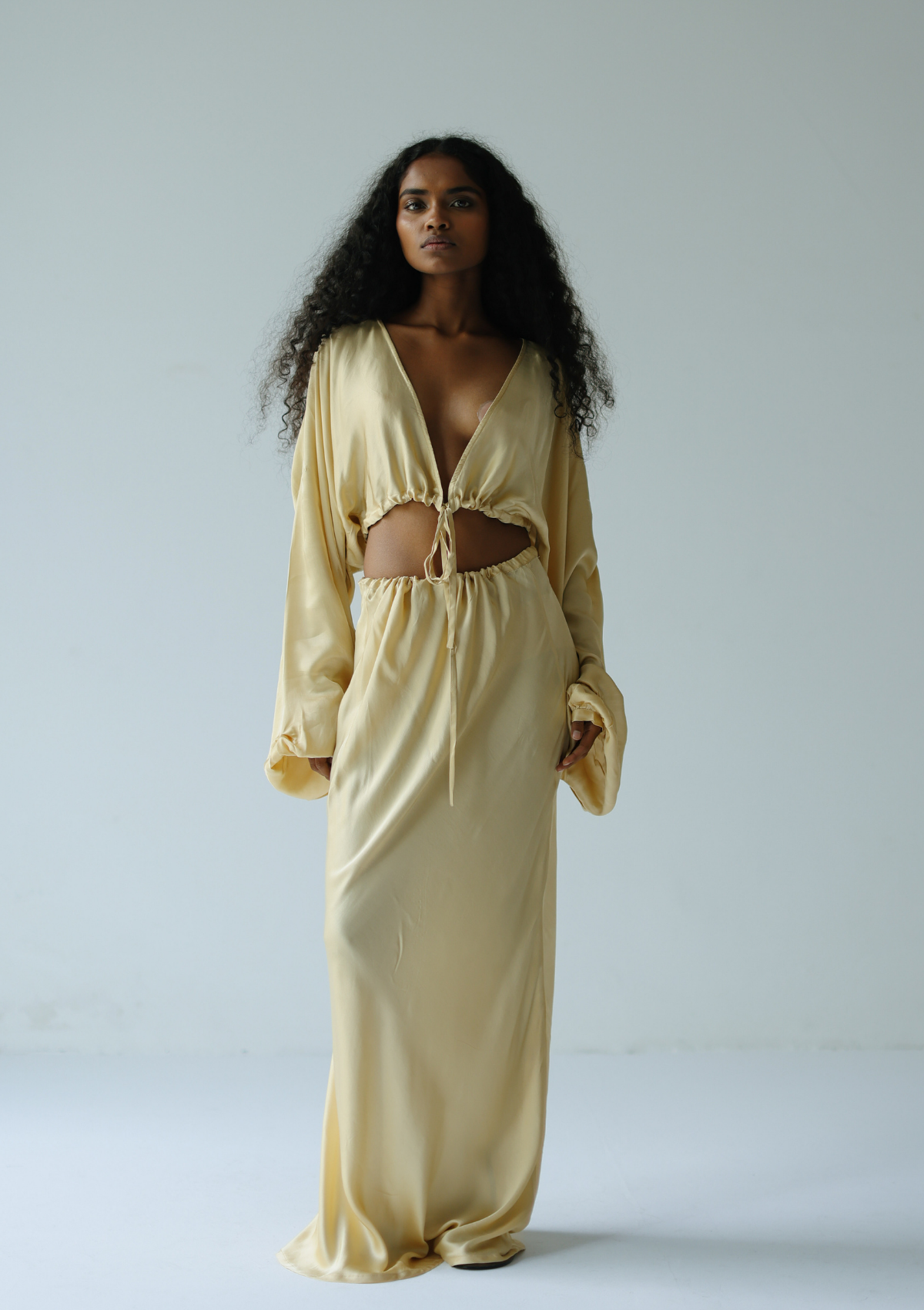 ADELE MAXI SKIRT - BOULDER