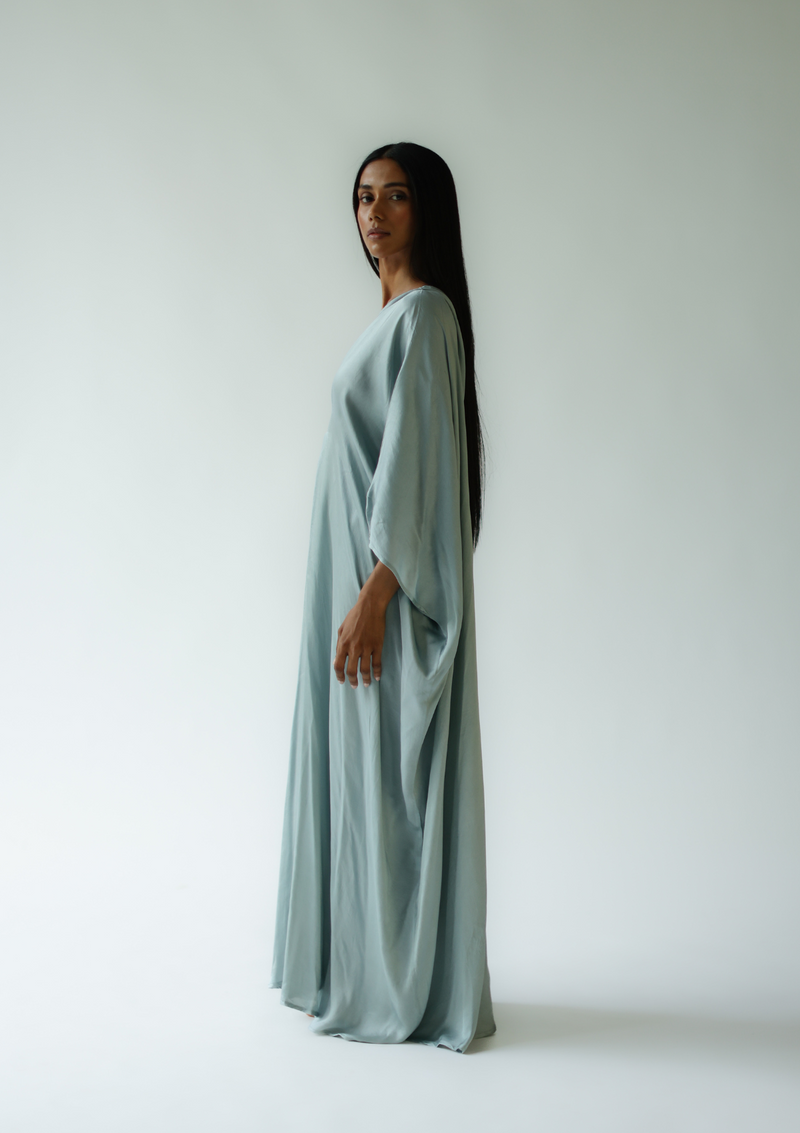 SUDI KAFTAN - SILVER BLUE