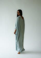 SUDI KAFTAN - SILVER BLUE