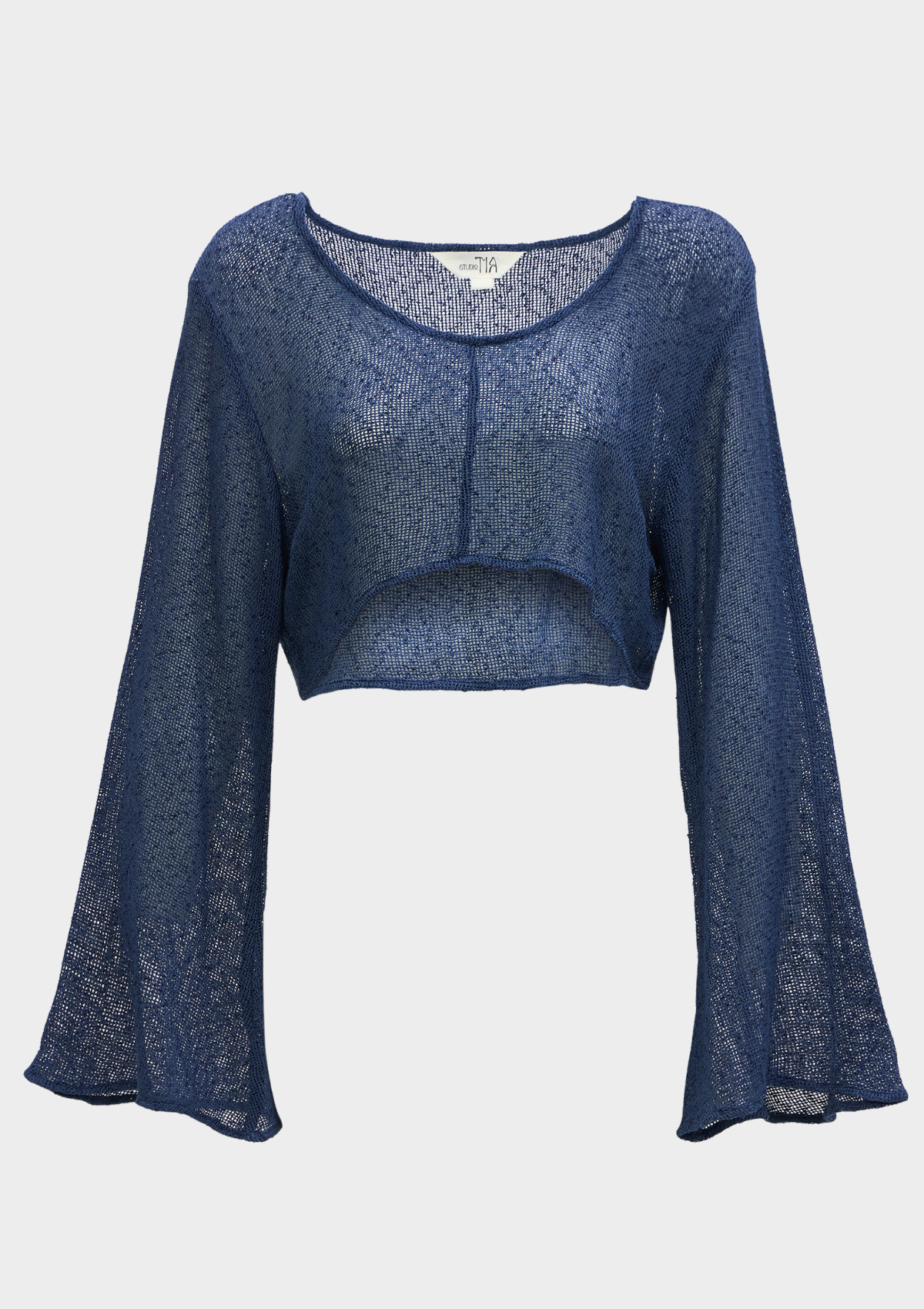VEDA CROP TOP - BLUE WING TEAL