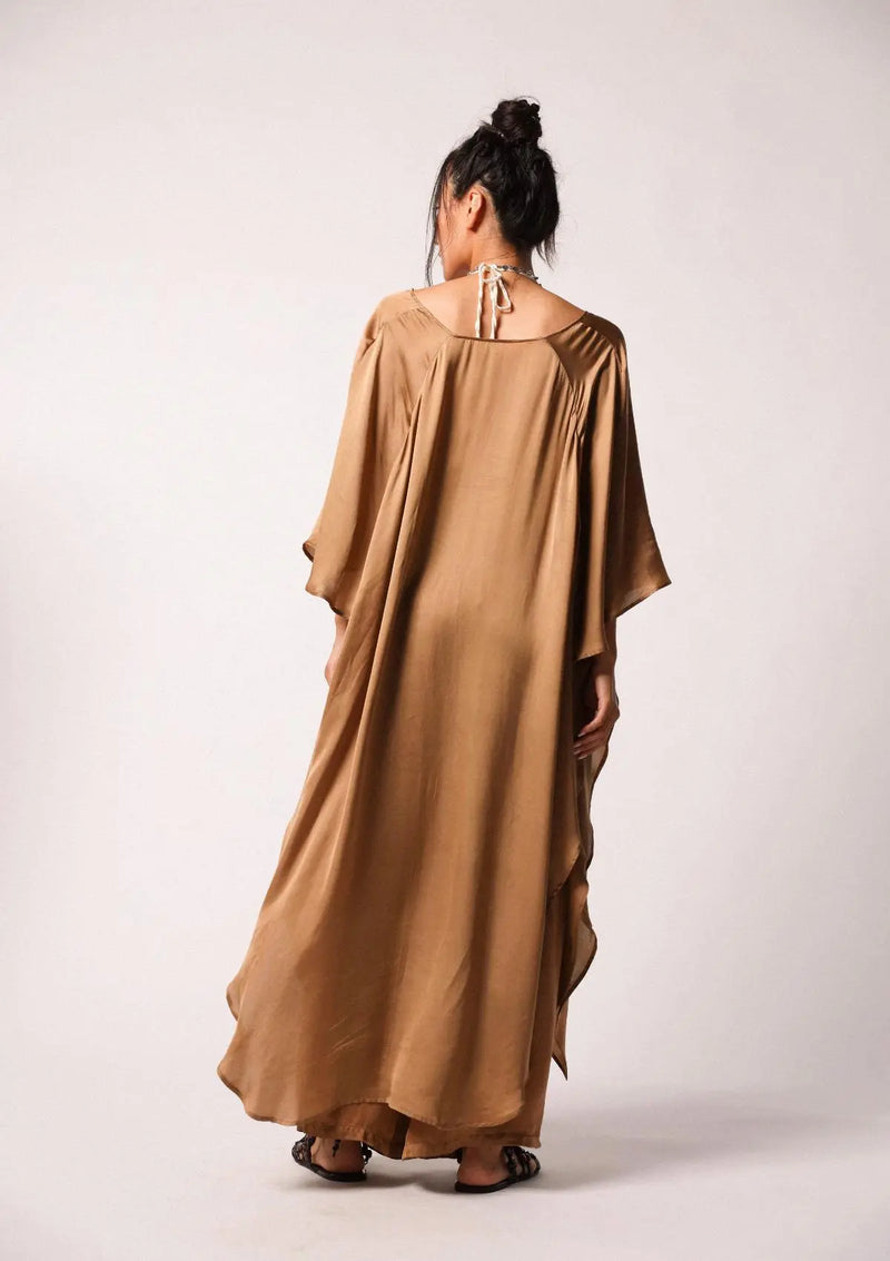 KARLA CAPE - GOLDEN BROWN