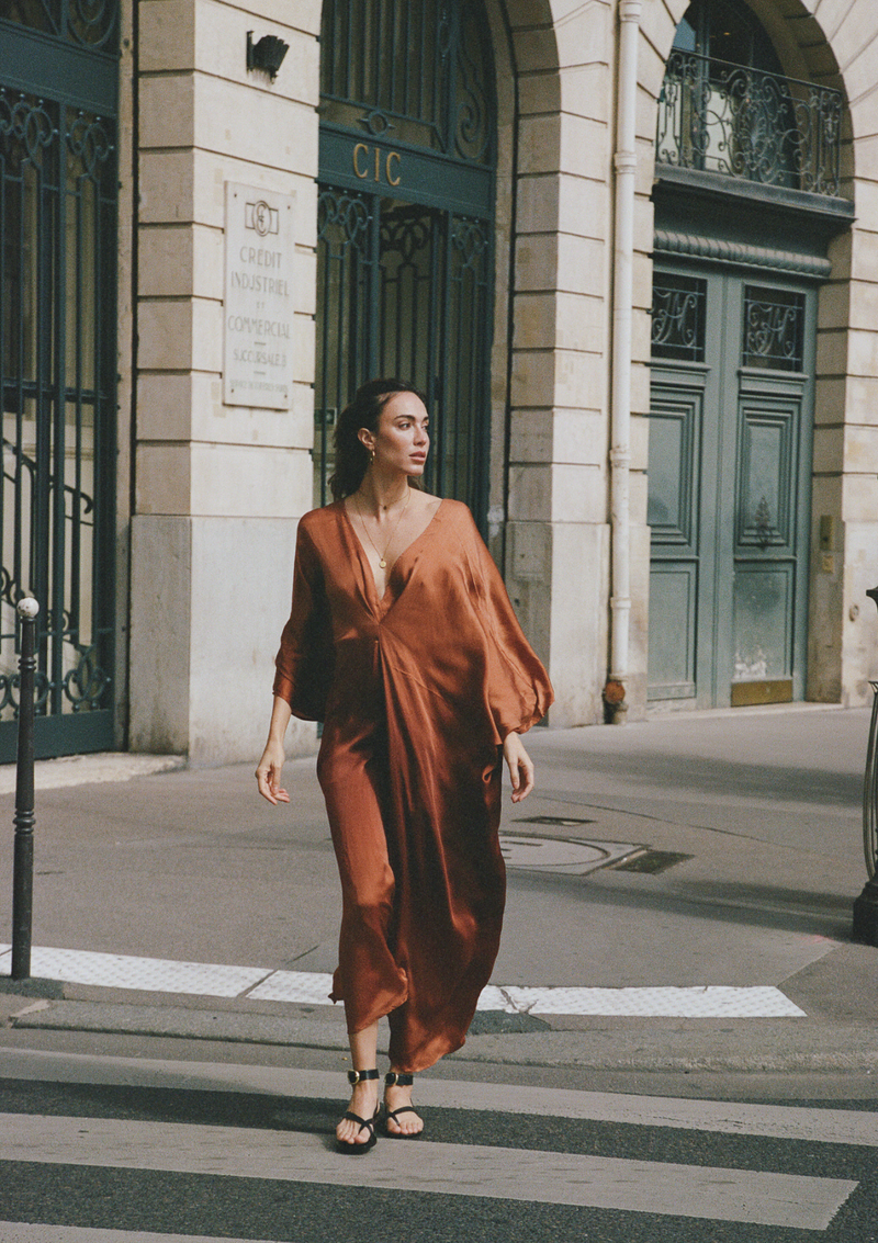 SUDI KAFTAN - COPPER OMBRE