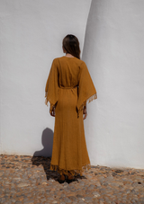 ELARA DRESS- INCA GOLD
