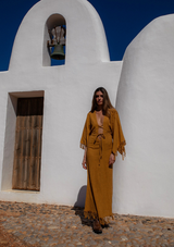 ELARA DRESS- INCA GOLD