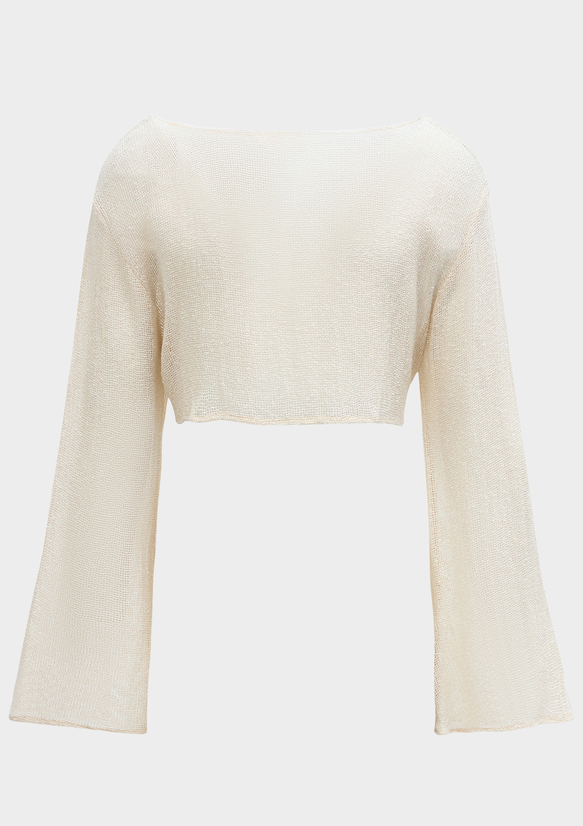 VEDA CROP TOP - NATURAL